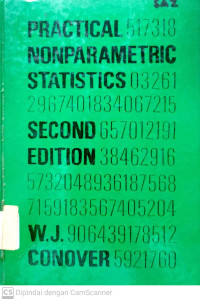 Practical Nonparametric Statistics (Second Edition)