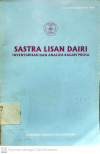 Sastra Lisan Dairi : Inventarisasi dan Analisi Ragam Prosa