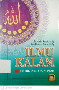 Ilmu Kalam: untuk IAIN, STAIN, PTAIS