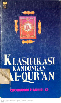 Klasifikasi Kandungan AL-Quran