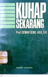 KUHAP Sekarang