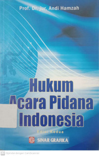 Hukum Acara Pidana Indonesia