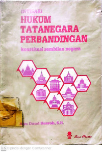 Intisari Hukum Tatanegara Perbandingan : Konstitusi Sembilan Negara