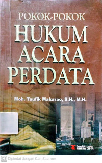 Pokok-Pokok Hukum Acara Perdata