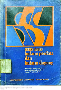 Asas-Asas Hukum Perdata dan Hukum Dagang