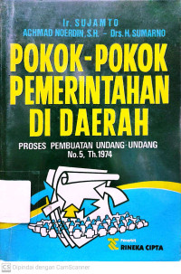 Pokok-Pokok Pemerintahan di Daerah