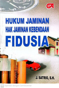 Hukum Jaminan Hak Jaminan Kebendaan Fidusia