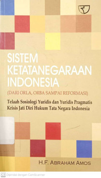 Sistem Ketatanegaraan Indonesia