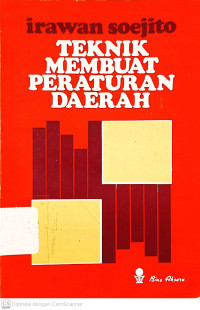 Teknik Membuat Peraturan Daerah