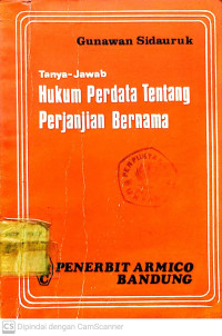 Tanya Jawab Hukum Perdata Tentang Perjanjian Bernama