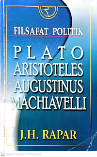 Filsafat Politik: Plato, Aristoteles, Augustinus, Machiavelli