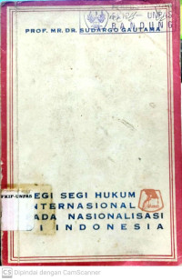 Segi-Segi Hukum Internasional Pada Nasionalisasi di Indonesia