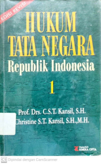 Hukum Tata Negara Republik Indonesia 1