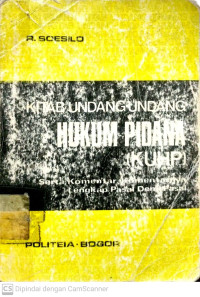 Kitab Undang-Undang Hukum Pidana (KUHP)