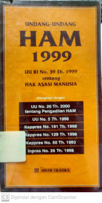 Undang-Undang HAM 1999