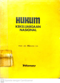 Hukum Kekeluargaan Nasional