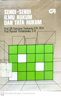 Sendi-Sendi Ilmu Hukum dan Tata Hukum