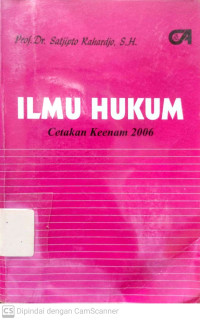 Ilmu Hukum (Cetakan Keenam 2006)