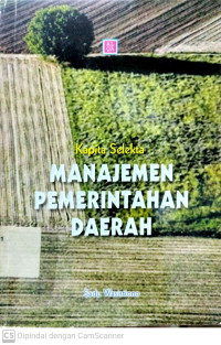 Kapita Selekta Manajemen Pemerintahan Daerah