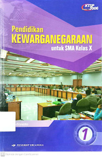 Pendidikan Kewarganegaraan: Untuk SMA Kelas X