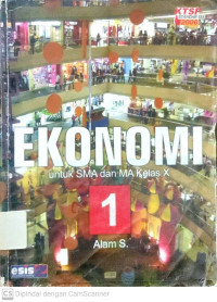 Ekonomi Untuk SMA dan MA Kelas X