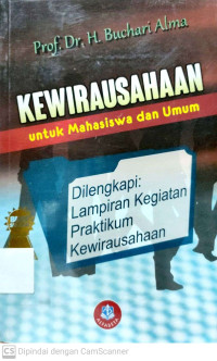 Kewirausahan untuk Mahasiswa dan Umum