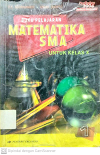 Buku Pelajaran Matematika SMA Untuk Kelas X