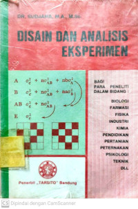 Disain dan Analisis Eksperimen