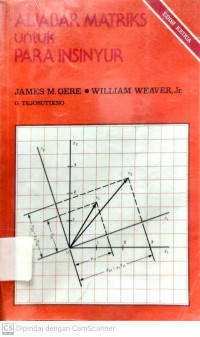 Aljabar Matriks untuk Para Insinyur (Edisi 2)