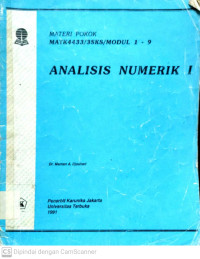 Analisis Numerik 1