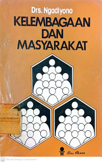 Kelembagaan dan Masyarakat