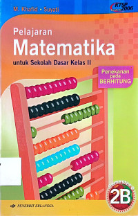 Pelajaran Matematika: untuk SD kelas 2 (Semester 2 2B)