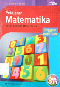 Pelajaran Matematika: untuk SD kelas 3 (Semester 1 3A)