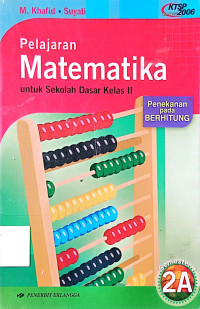 Pelajaran Matematika: untuk SD kelas 2 (Semester 1 2A)