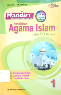 Mandiri Pendidikan Agama Islam: untuk SD Kelas 1