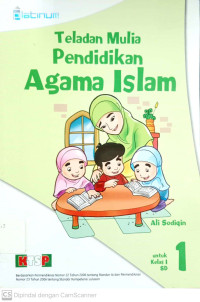 Teladan Mulia Pendidikan Agama Islam: untuk SD Kelas1