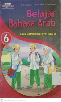 Belajar Bahasa Arab: untuk Madrasah Ibtidaiyah Kelas 6