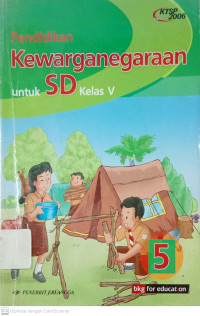 Pendidikan Kewarganegaraan untuk SD kelas 5