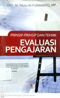 Prinsip-prinsip Dan Teknik Evaluasi Pengajaran