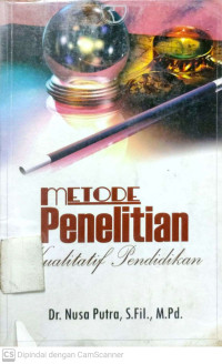 Metode Penelitian Kualitatif Pendidikan