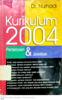 Kurikulum 2004 : Pertanyaan & Jawaban