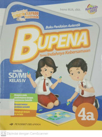 BUPENA: Buku Penilaian Tema Indahnya Bersama Jilid 4A untuk SD/MI Kelas 4