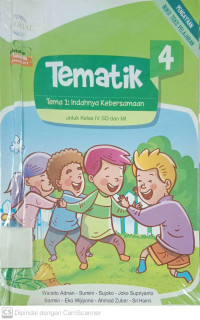 Tematik Tema 1: Indahnya Kebersamaan untuk Kelas 4 SD dan MI