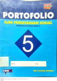 Portofolio Ilmu Pengetahuan Sosial : untuk SD Kelas 5