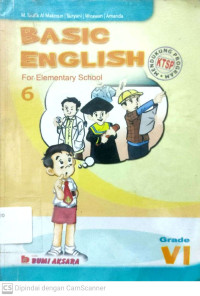 Basic English for Elementary School Grade 6