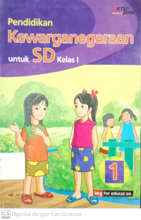 Pendidikan Kewarganegaraan untuk SD Kelas 1