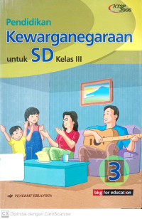 Pendidikan Kewarganegaraan untuk SD Kelas 3