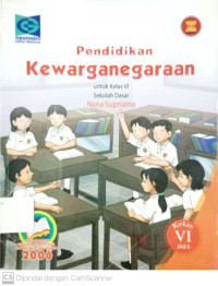 Pendidikan Kewarganegaraan untuk SD kelas 6