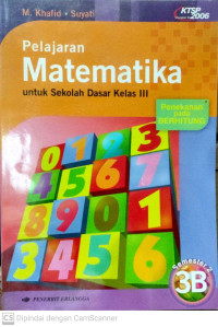 Pelajaran Matematika: untuk SD kelas 3 (Semester 2 3B)