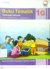 Buku Tematik : Tempat Umum untuk SD/MI kelas 1 semester 2